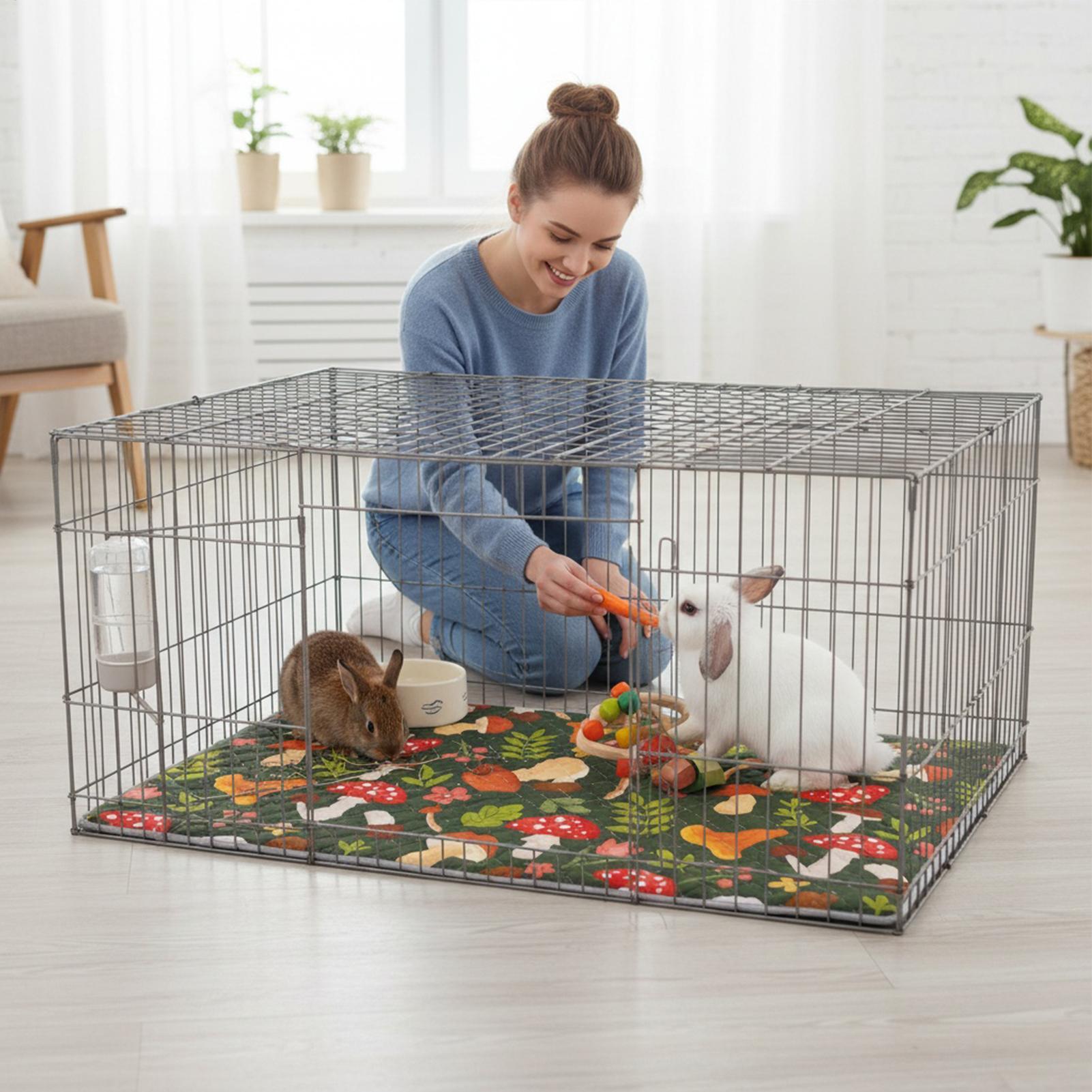 Hedgehog Bedding Liner - Cage Liner Washable Absorbent Mat Bedding