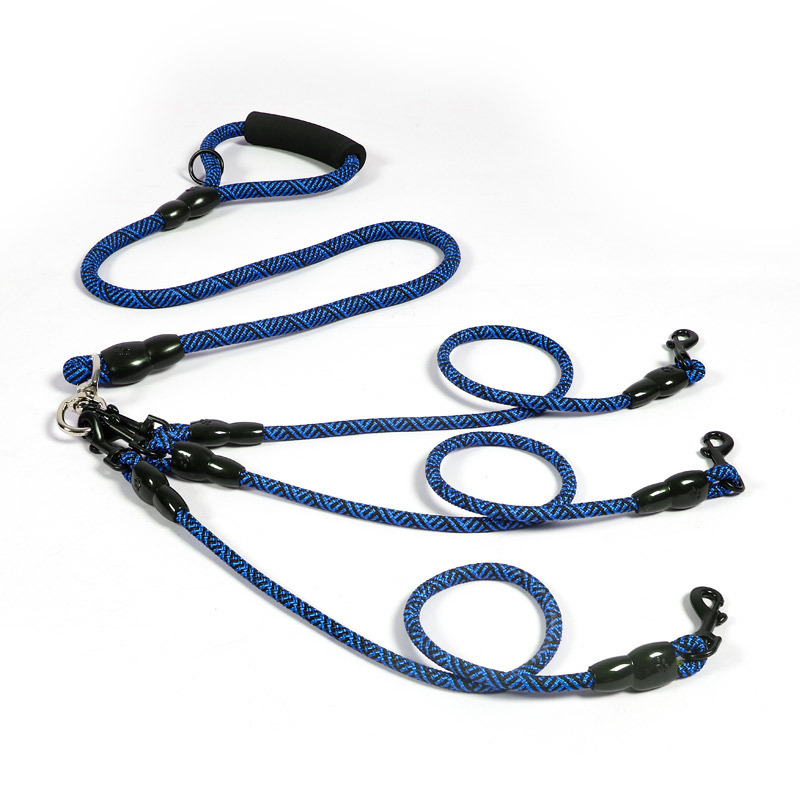 Nylon Weave Three Heads One Dr - Retractable Dog Leash ulasan dan harga
