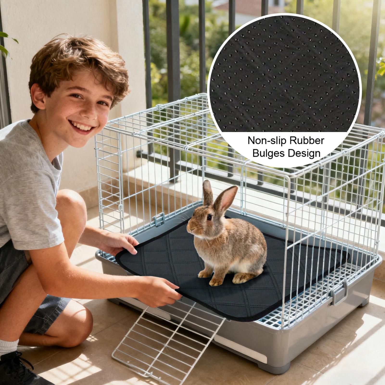 Bunny Cage Liner 4 Pieces Abso - Hedgehog Bedding Liner ulasan dan harga