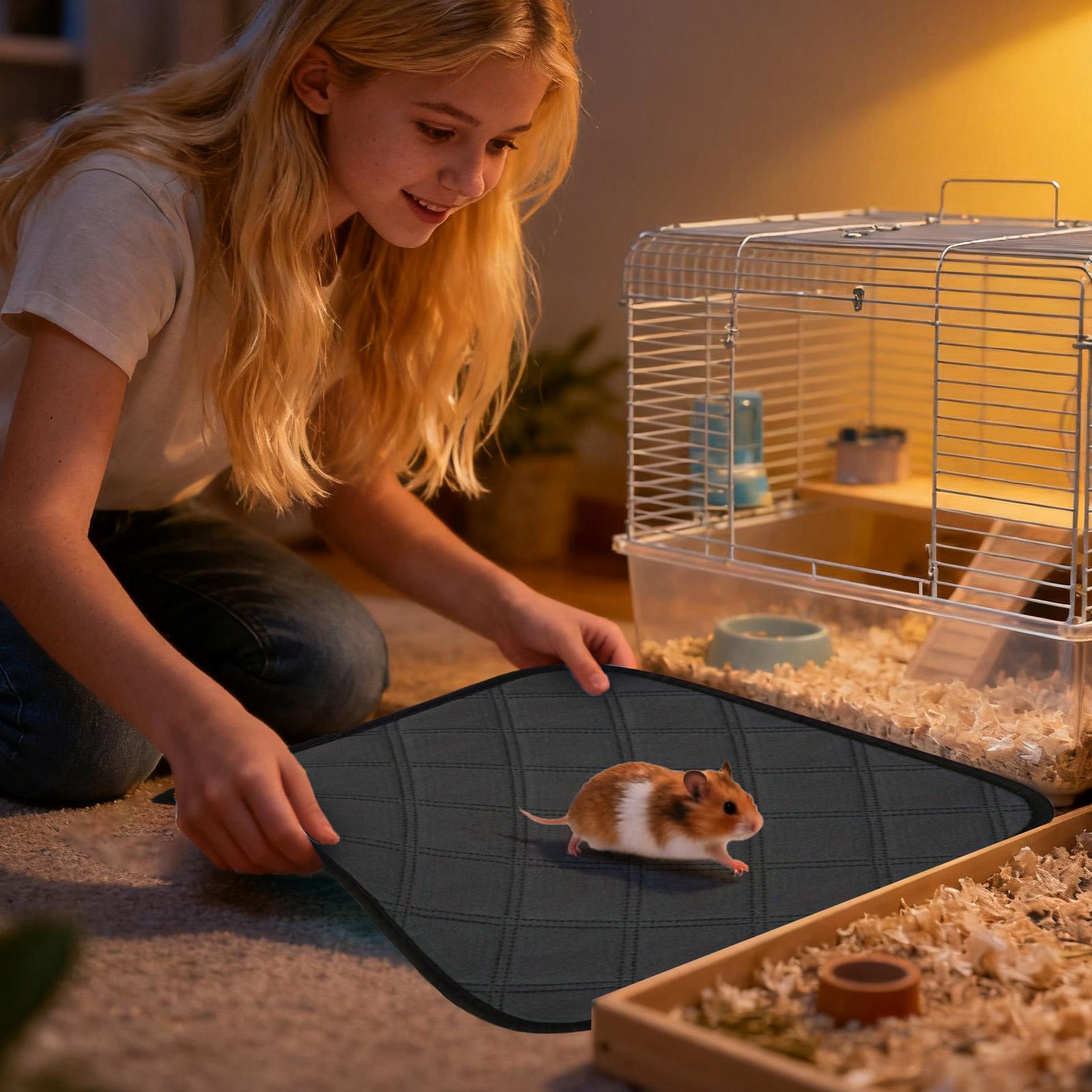 Bunny Cage Liner 4 Pieces Trai - Hedgehog Bedding Liner ulasan dan harga