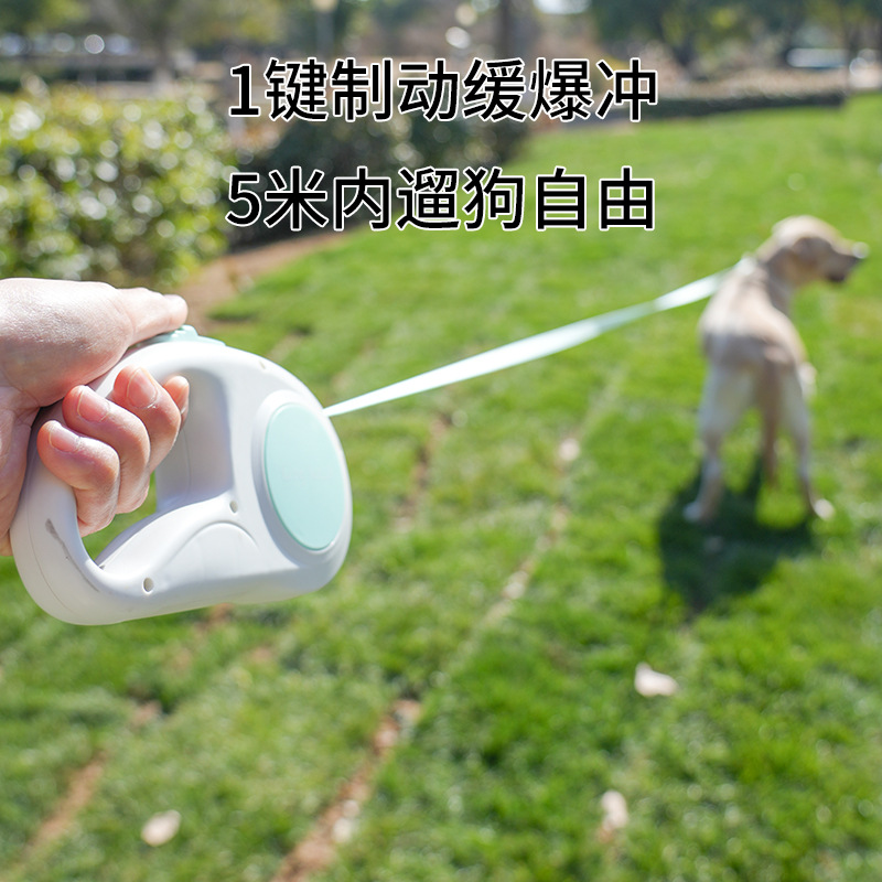 Pet leash Retractable leash La - Retractable Dog Leash ulasan dan harga