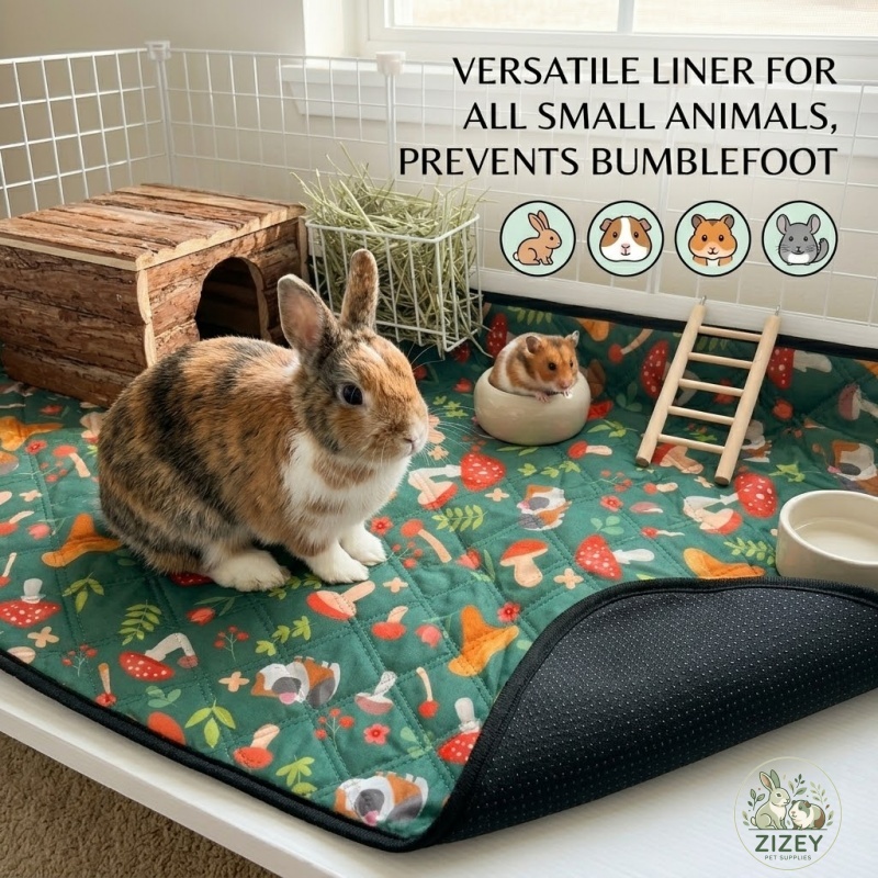 Hamster Bedding Mat Washable R - Hedgehog Bedding Liner ulasan dan harga