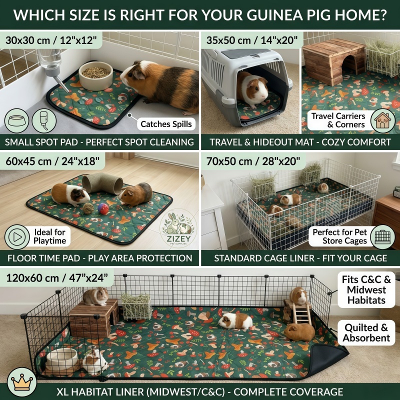 Hamster Bedding Mat Washable R - Hedgehog Bedding Liner ulasan dan harga