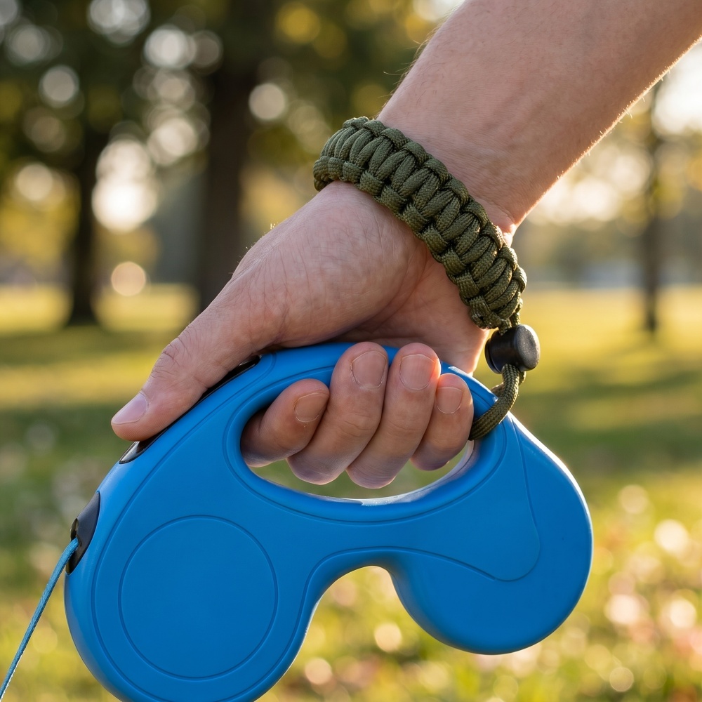 Hand Free Dog Leash Anti-Fall  - Retractable Dog Leash ulasan dan harga