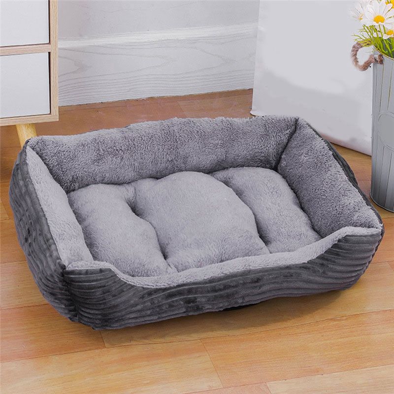 AEA9-Grey Dog Bed Pet Square P - Pet X Supplies & Tack Howell Mi ulasan dan harga