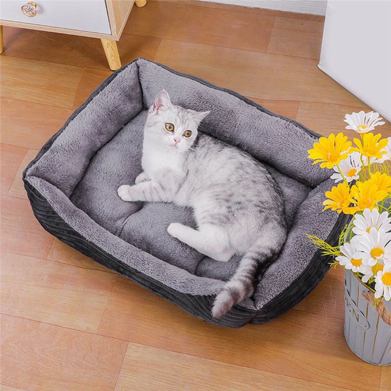 AEA9-Grey Dog Bed Pet Square P - Pet X Supplies & Tack Howell Mi ulasan dan harga